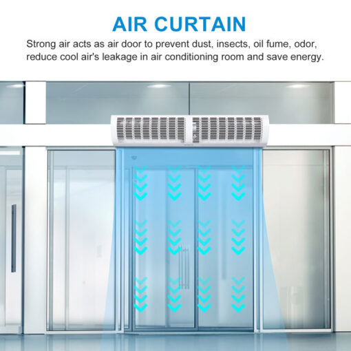 Crossflow Air Curtain Q Scenes